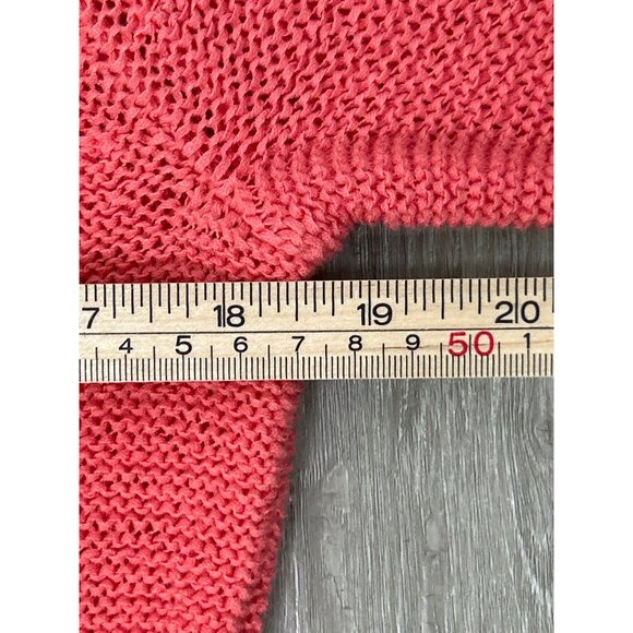 CB Established 1962 Women’s XL Open Weave Pullover Sweater Boho Cottagecore Top - Picture 6 of 8